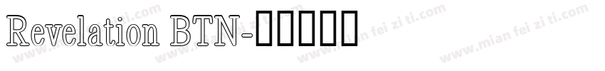 Revelation BTN字体转换